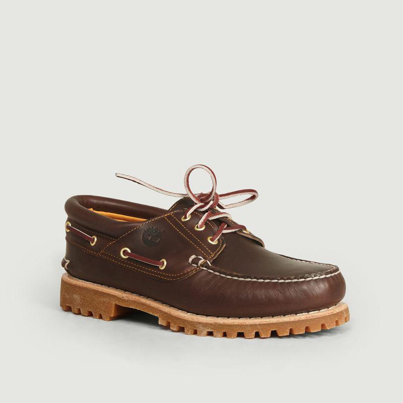 Boat shoes Authentics 3 Eye Classic Lug Brown Timberland商品第1张图片规格展示