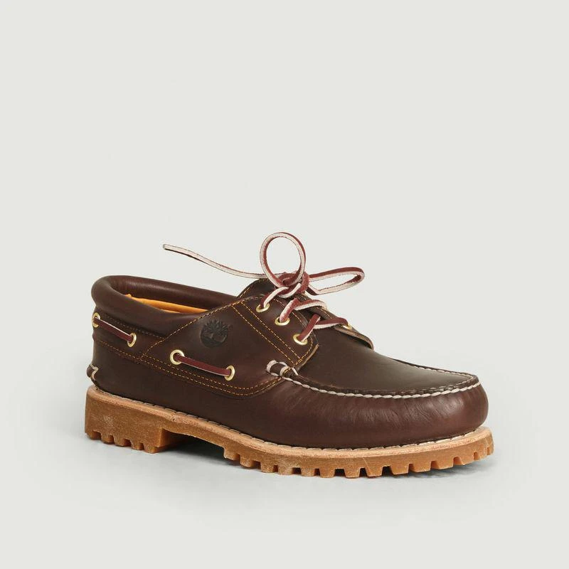 商品Timberland|Boat shoes Authentics 3 Eye Classic Lug Brown Timberland,价格¥1095,第1张图片