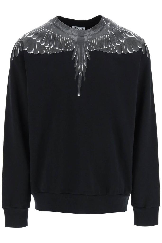 商品Marcelo Burlon|Marcelo burlon wings sweatshirt,价格¥1827,第1张图片