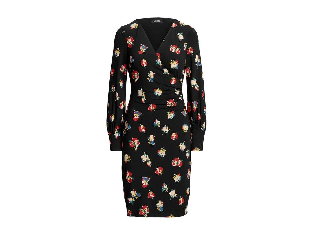 商品Ralph Lauren|Floral Surplice Jersey Dress,价格¥316,第5张图片详细描述