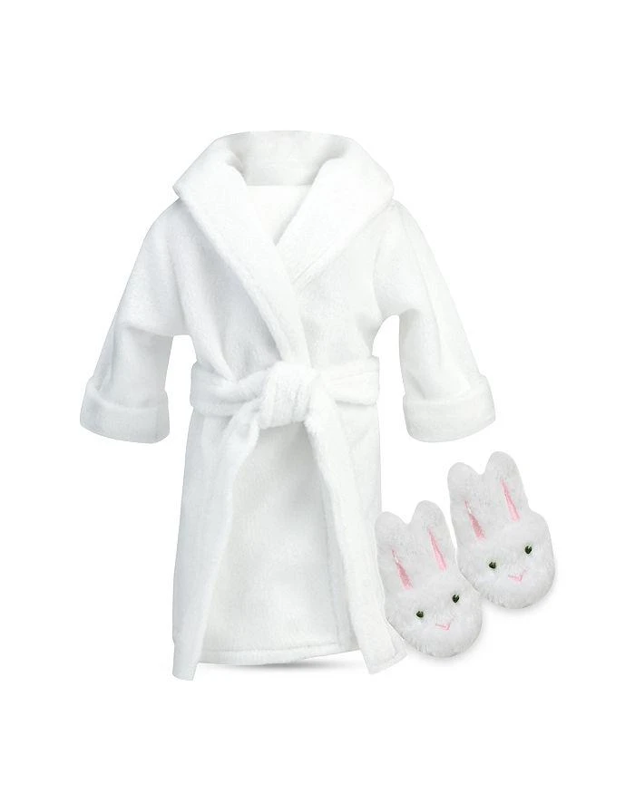商品Teamson|Sophia's by Kids Aurora Princess 18" Doll Pink Plaid Closet with Bathrobe & Slipper Pink/White - Ages 3-7,价格¥478,第4张图片详细描述