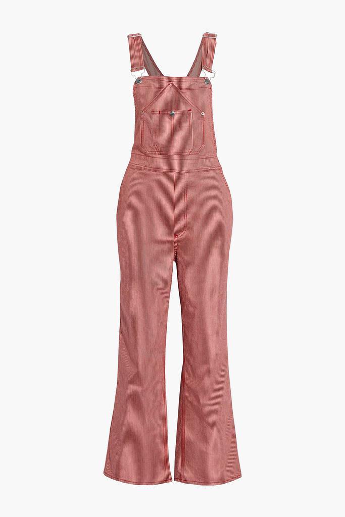 商品Rag & Bone|Striped cotton-blend twill overalls,价格¥856,第5张图片详细描述