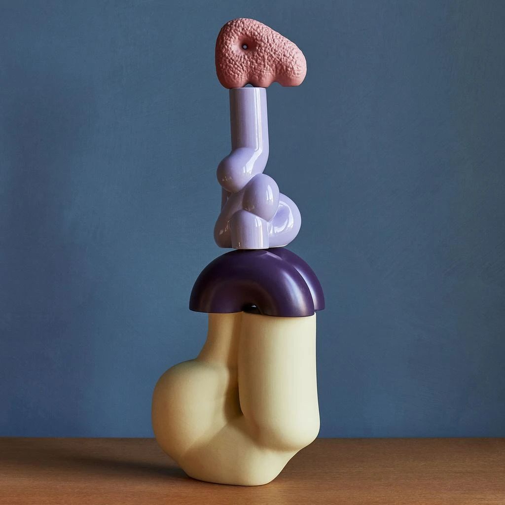 商品HAY|HAY WS Soft Candleholder - Lavender,价格¥253,第4张图片详细描述