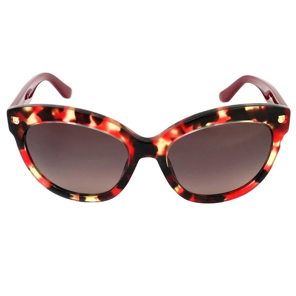 商品Salvatore Ferragamo|Ferragamo Grey Cat Eye Ladies Sunglasses SF675S 609 55,价格¥381,第2张图片详细描述