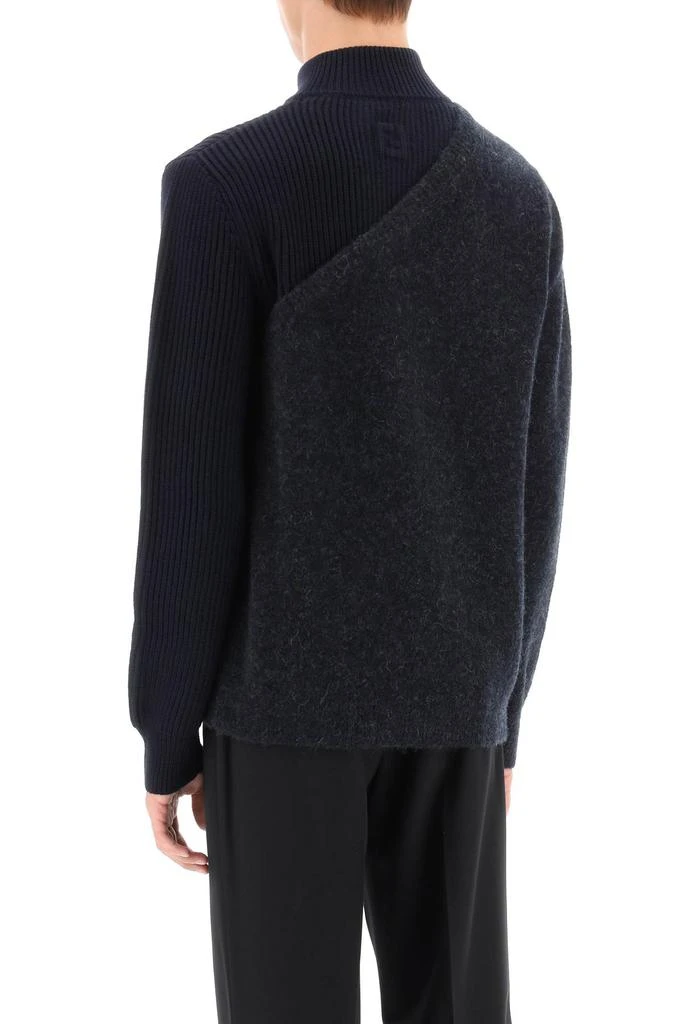 商品Fendi|two-tone wool-and-alpaca sweater,价格¥5376,第3张图片详细描述