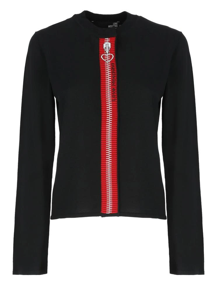 商品Love Moschino|Love Moschino Zipped Knit Cardigan,价格¥862,第1张图片