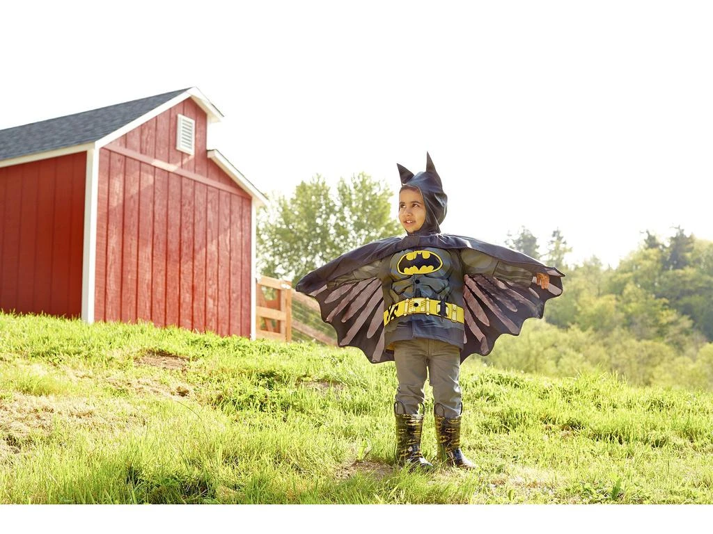 商品Western Chief|蝙蝠侠雨衣 Batman™ Caped Crusader Raincoat (Toddler/Little Kids),价格¥376,第4张图片详细描述