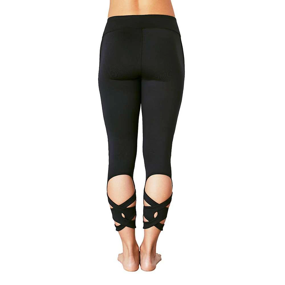 商品Manduka|Women's Cross-Back Crop Legging,价格¥241,第2张图片详细描述