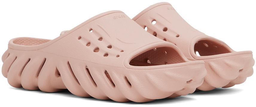 商品Crocs|Pink Echo Slides,价格¥563,第6张图片详细描述