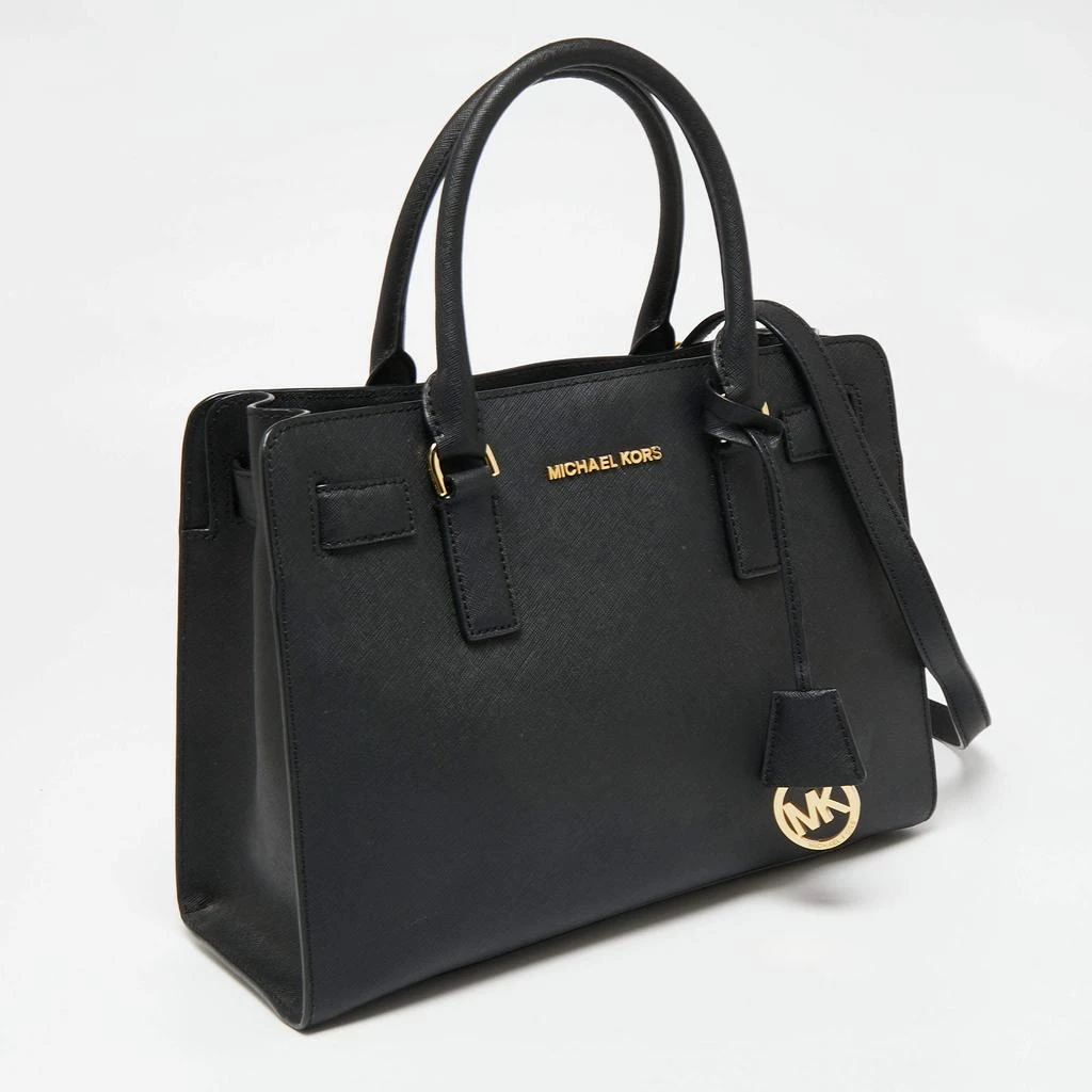 商品[二手商品] Michael Kors|MICHAEL Michael Kors Black Saffiano Leather Dillon Tote,价格¥1207,第3张图片详细描述