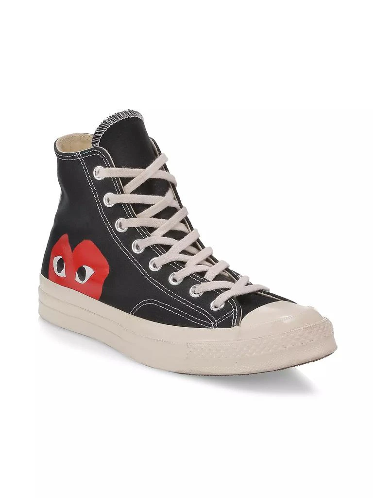 商品Comme des Garcons|Unisex CdG PLAY x Converse Men's Chuck Taylor All Star High-Top Sneakers,价格¥1128,第2张图片详细描述