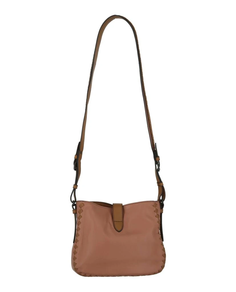 商品Bottega Veneta|Two-Tone Leather Shoulder Bag,价格¥5409,第4张图片详细描述