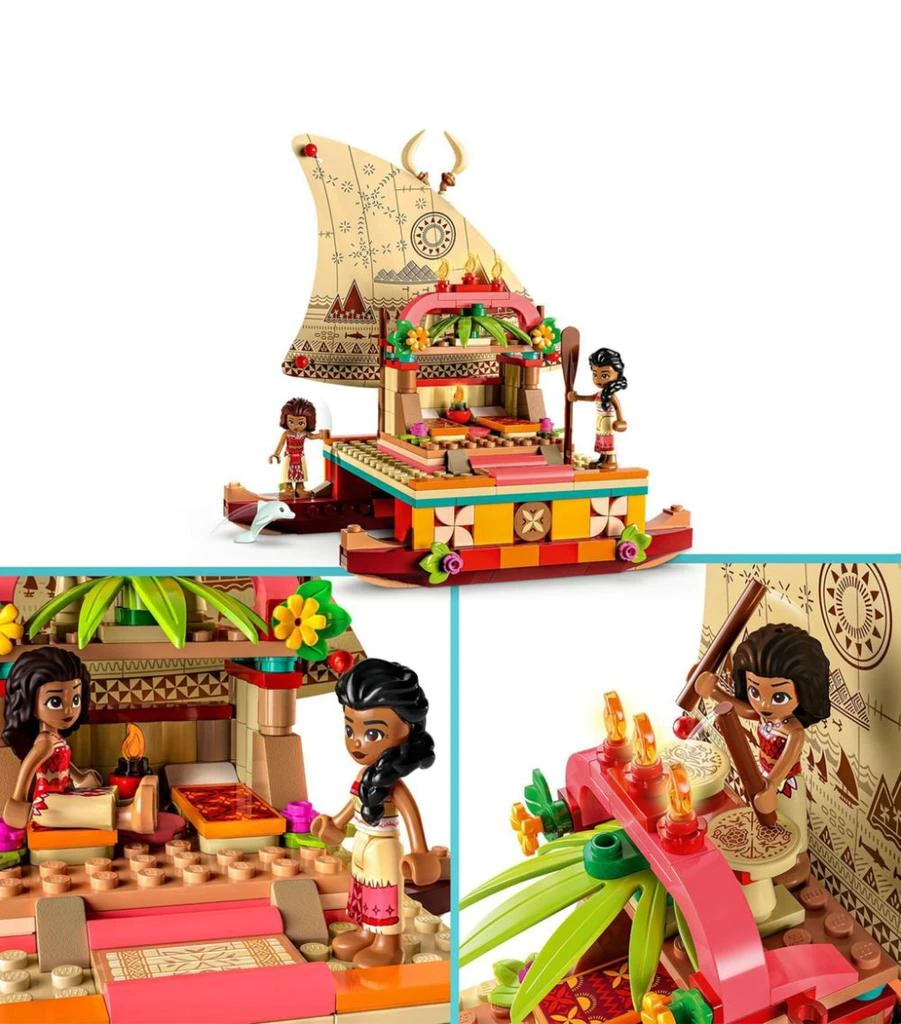 商品LEGO|Disney Princess Moana's Wayfinding Boat 43210,价格¥320,第4张图片详细描述