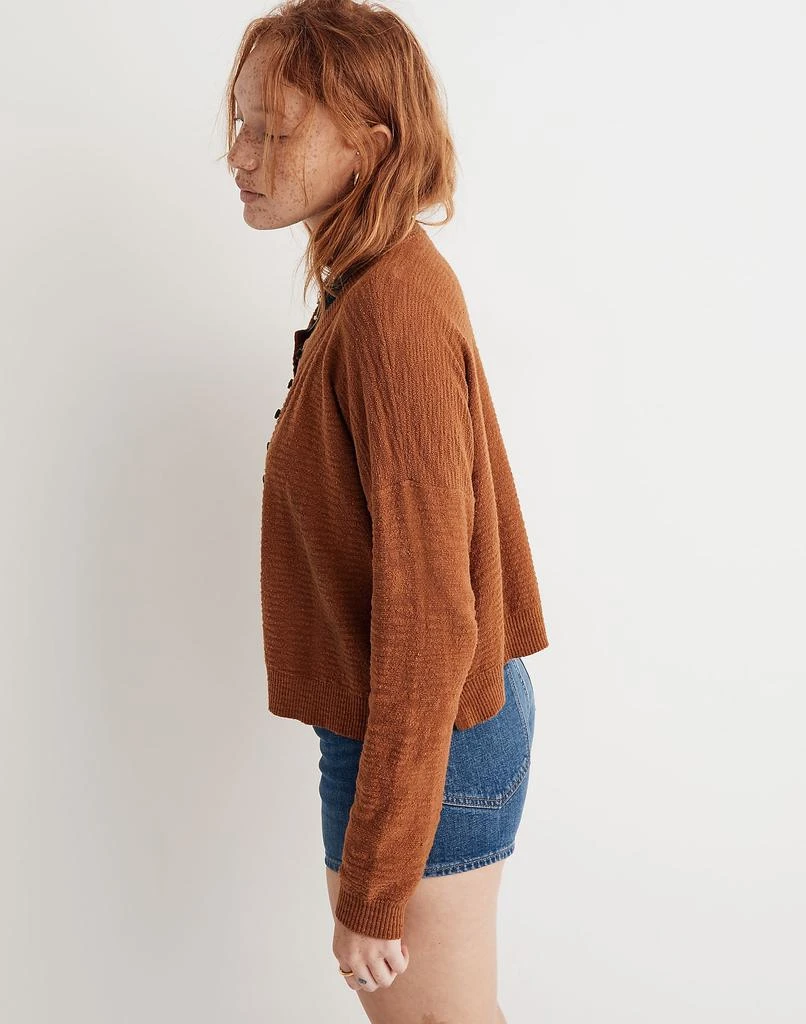 商品Madewell|Brampton Crop Cardigan Sweater,价格¥319,第2张图片详细描述