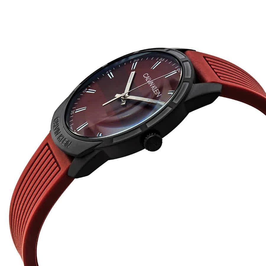 商品Calvin Klein|Calvin Klein Evidence Quartz Red Dial Mens Watch K8R114UP,价格¥410,第2张图片详细描述