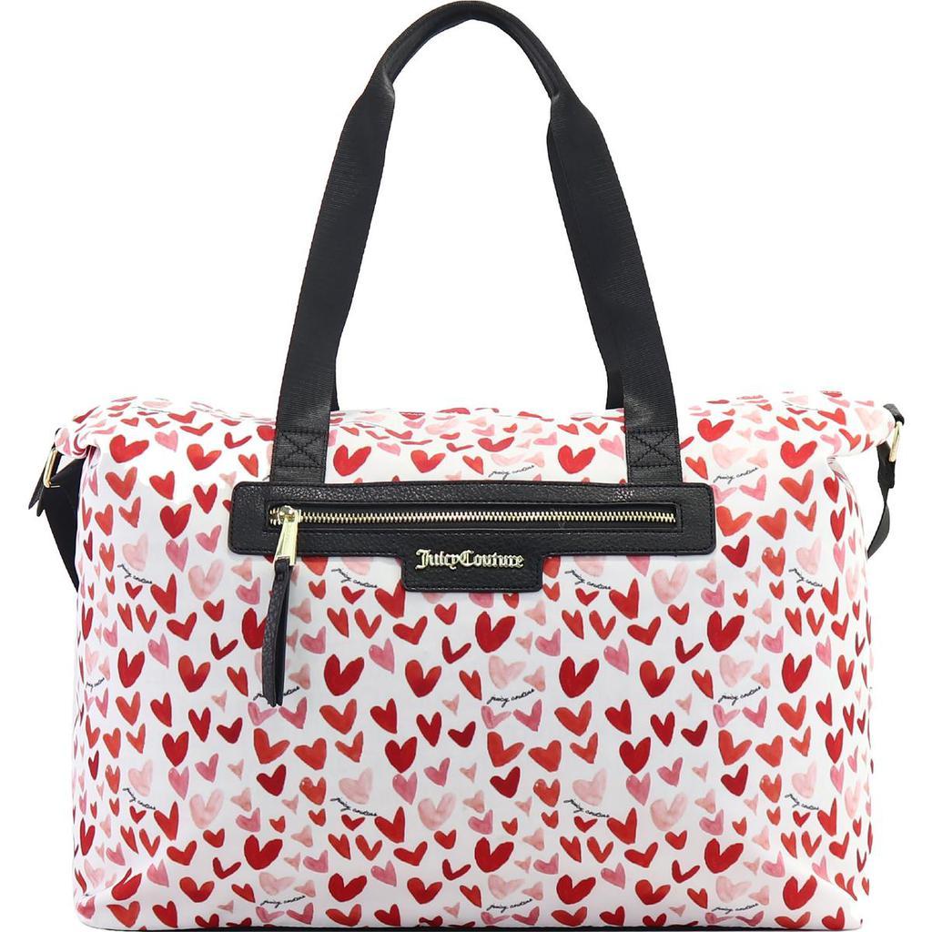 商品Juicy Couture|Juicy Couture Womens Overnighter Durable Convertible Duffle Handbag,价格¥319,第1张图片