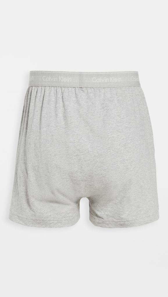 Calvin Klein Underwear Cotton Classic Fit 3-Pack Knit Boxers商品第4张图片规格展示