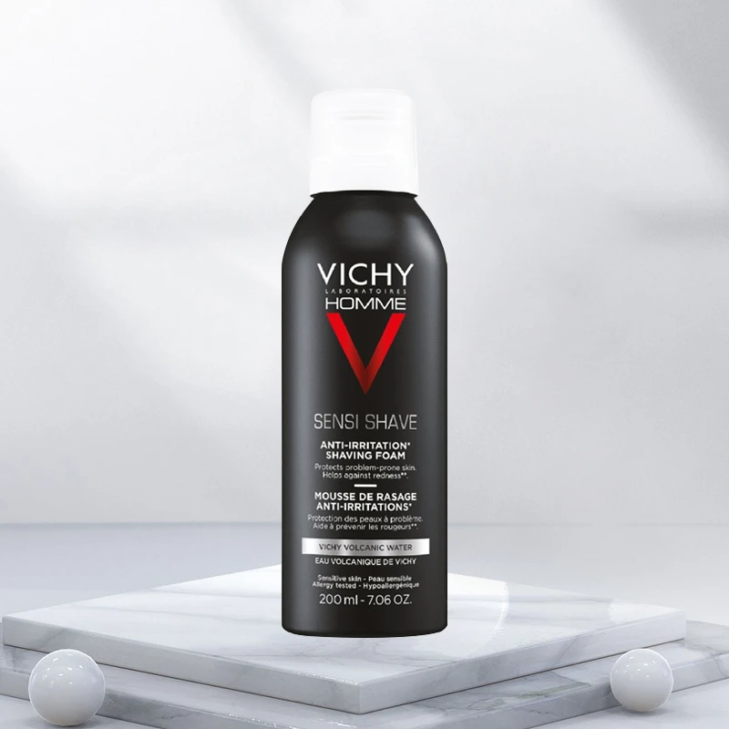 Vichy薇姿男士舒缓剃须慕斯 200ml 舒缓滋润保护肌肤 商品