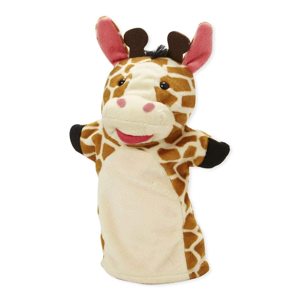 商品Melissa & Doug|Melissa & Doug Zoo Friends Hand Puppets (Set of 4) - Frustration Free Packaging - Elephant, Giraffe, Tiger, and Monkey,价格¥160,第5张图片详细描述