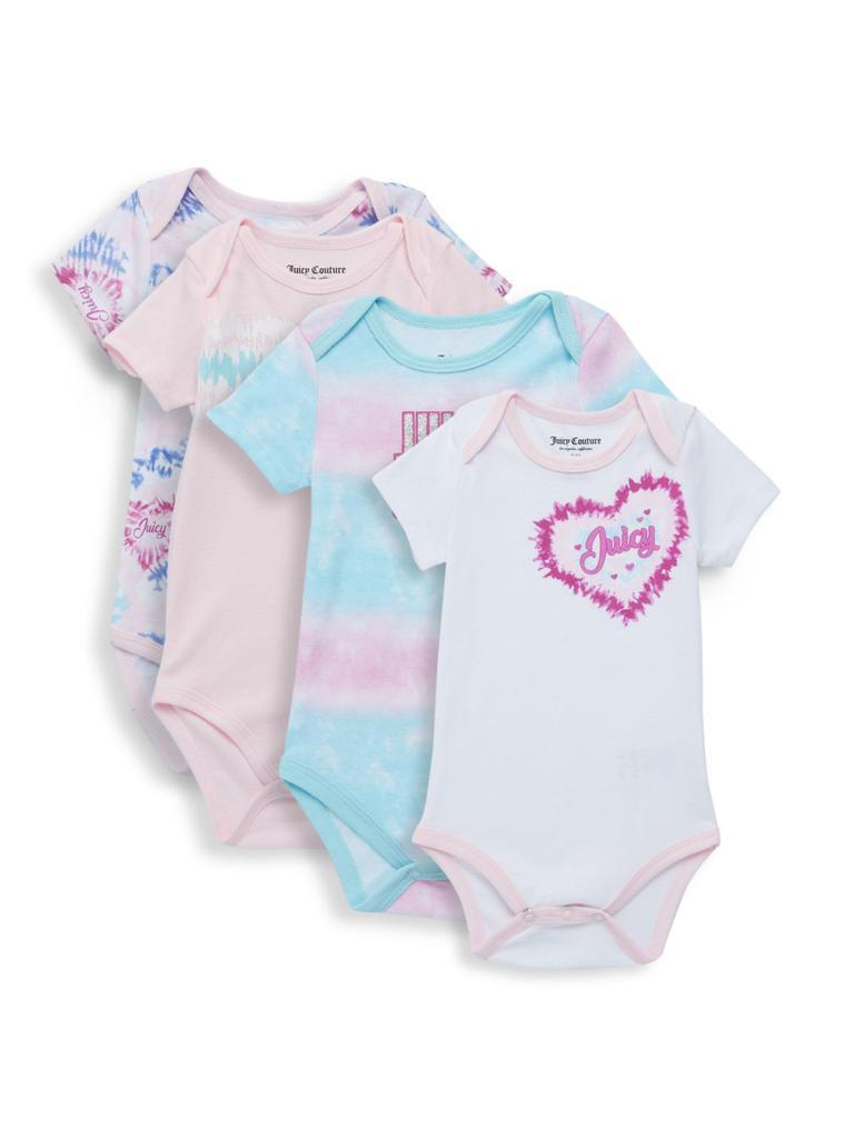 商品Juicy Couture|Baby Girl's 4-Piece Bodysuit,价格¥147,第1张图片
