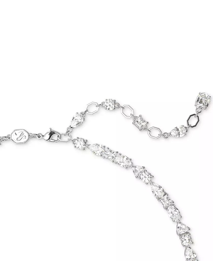 商品Swarovski|Silver-Tone 2-Pc. Set Mesmera Crystal Drop Earrings & Necklace, 15" + 2" extender,价格¥3190,第3张图片详细描述