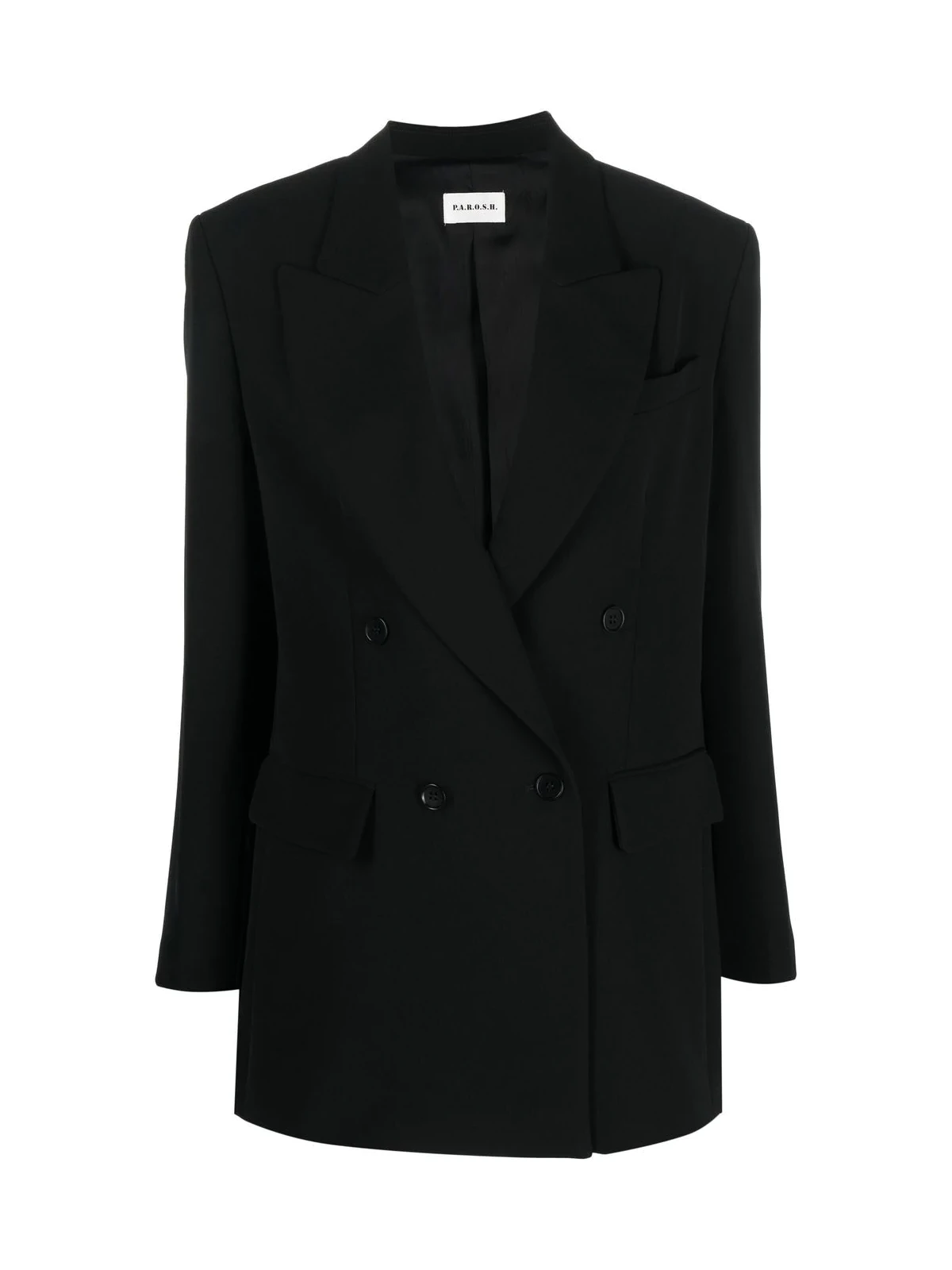 商品【商品预售7天】 P.A.R.O.S.H.|P.A.R.O.S.H. 女士外套 D420250PIRATES013 黑色,价格¥2548,第1张图片