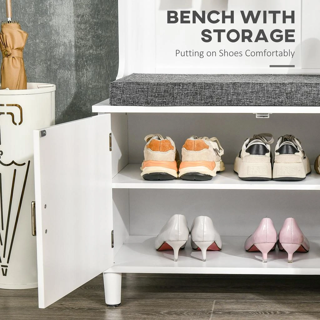 商品Streamdale Furniture|Streamdale Ultimate Entryway Organizer Coat Rack,价格¥6861,第5张图片详细描述