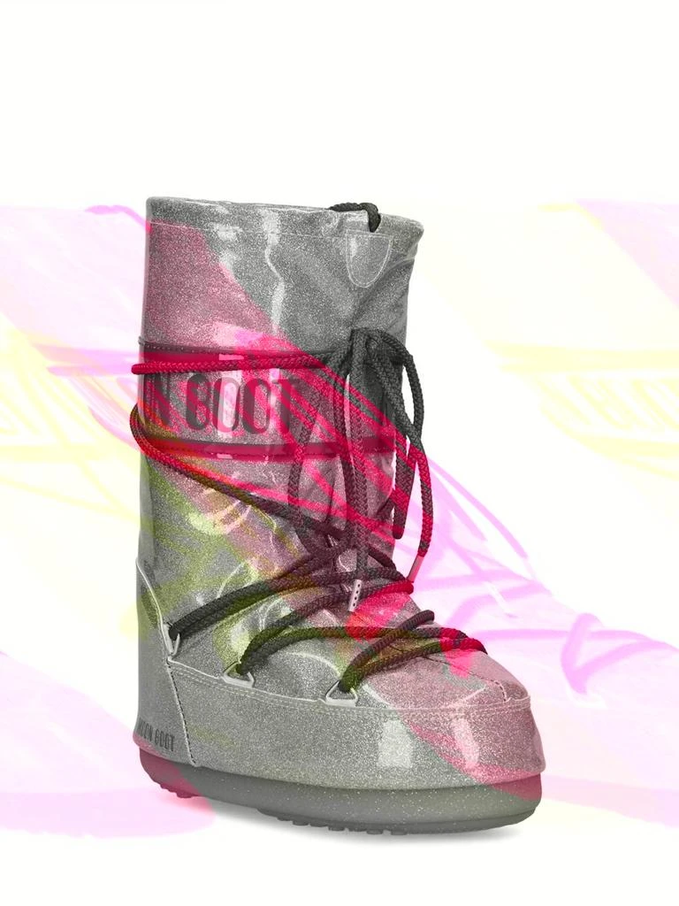 商品Moon Boot|Icon Tall Glitter Nylon Snow Boots,价格¥1481,第1张图片