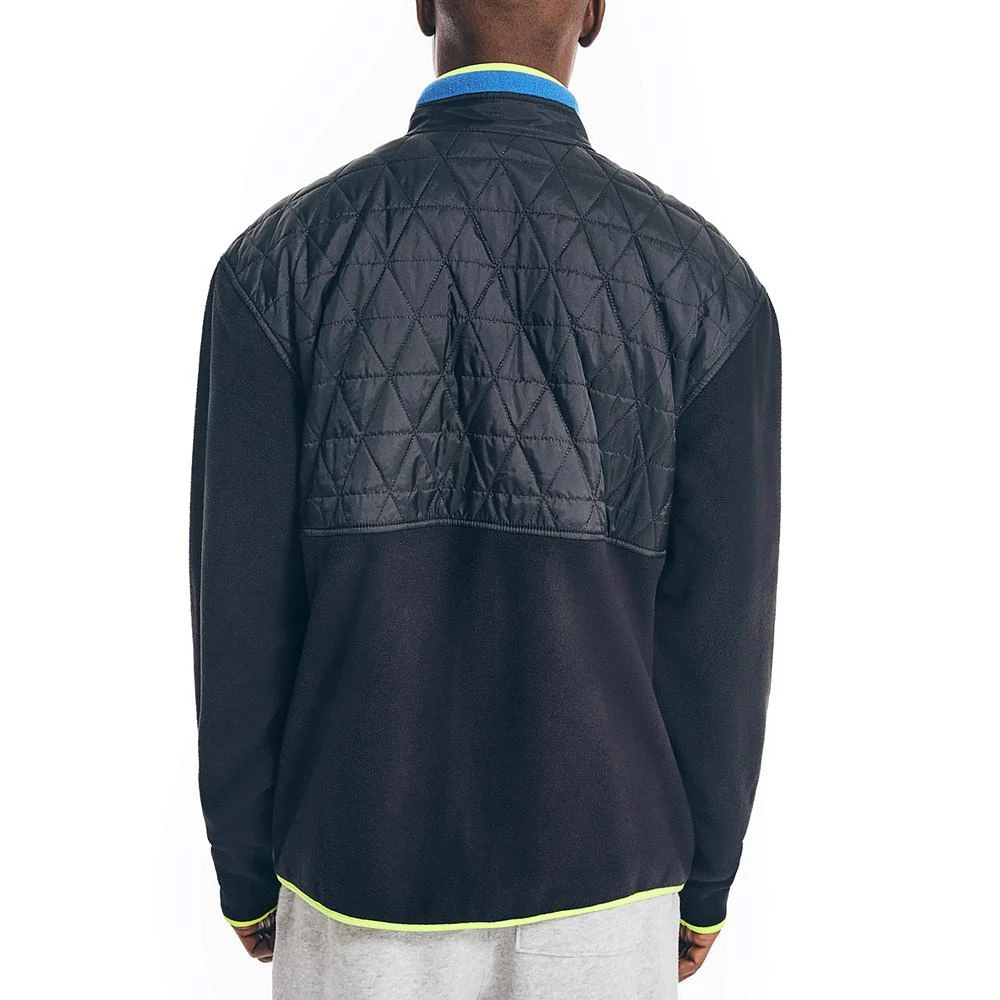 商品Nautica|Men's Competition Sustainably Crafted Full-Zip Jacket,价格¥529,第2张图片详细描述