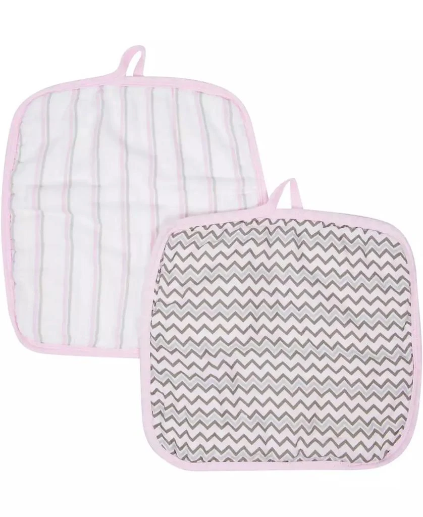 商品Miracle Baby|Boys and Girls Muslin Washcloths - Pack of 2,价格¥150,第1张图片