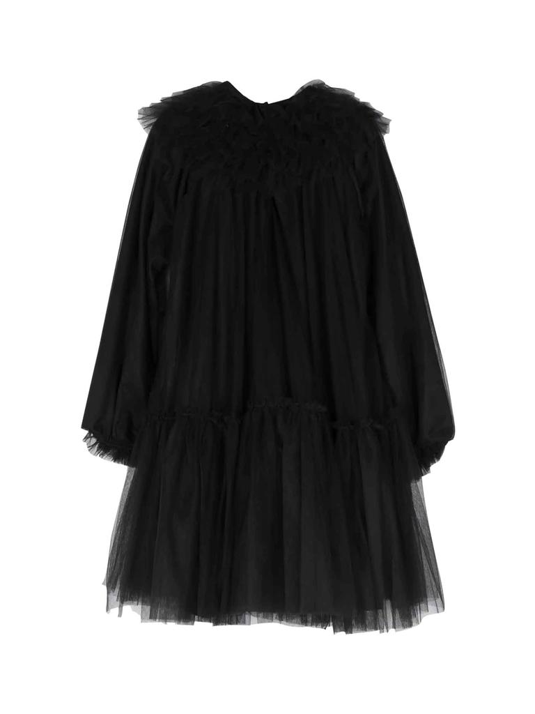 Monnalisa Black Dress Girl商品第2张图片规格展示