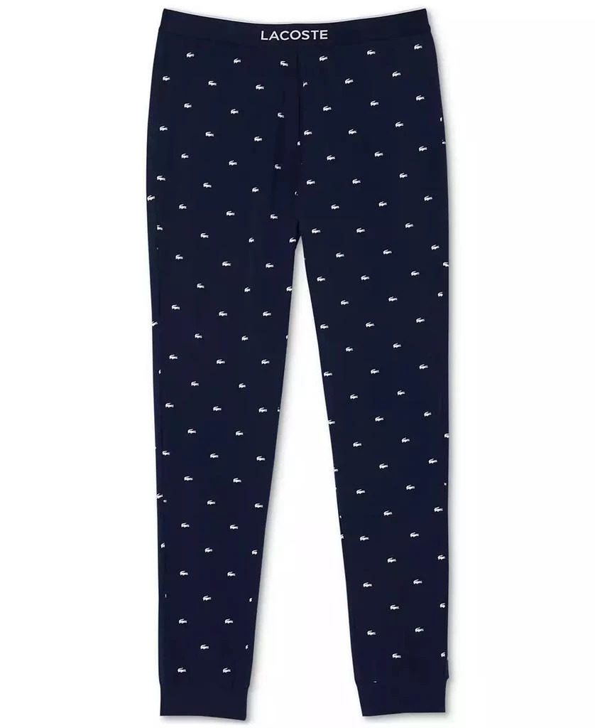 商品Lacoste|Men's Printed Pajama Joggers,价格¥151,第5张图片详细描述