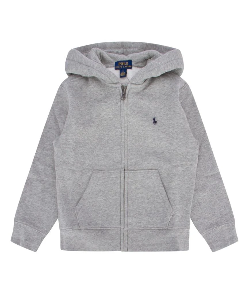 商品Ralph Lauren|Ralph Lauren Kids Zip-Up Long-Sleeved Hoodie,价格¥516,第1张图片