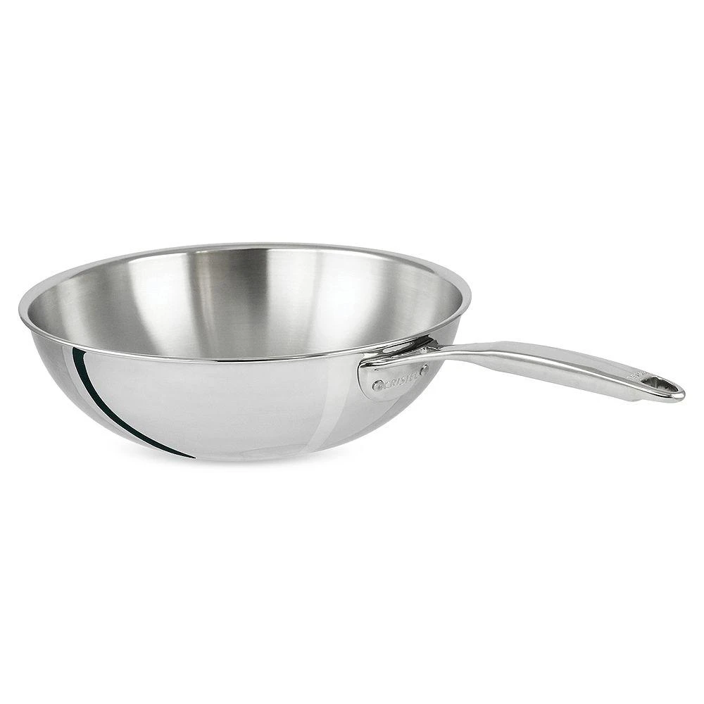 商品Cristel|Stainless Steel 11" Wok,价格¥2496,第1张图片