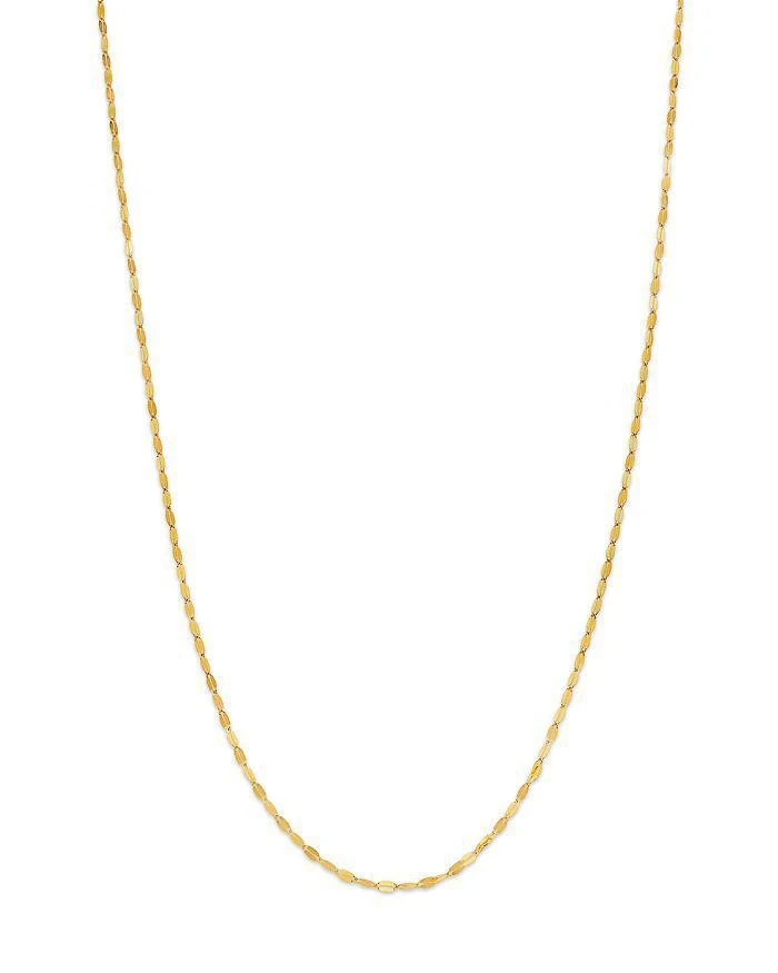 商品Moon & Meadow|Moon & Meadow 14K Yellow Gold Shimmer Link Necklace,价格¥3661,第1张图片详细描述