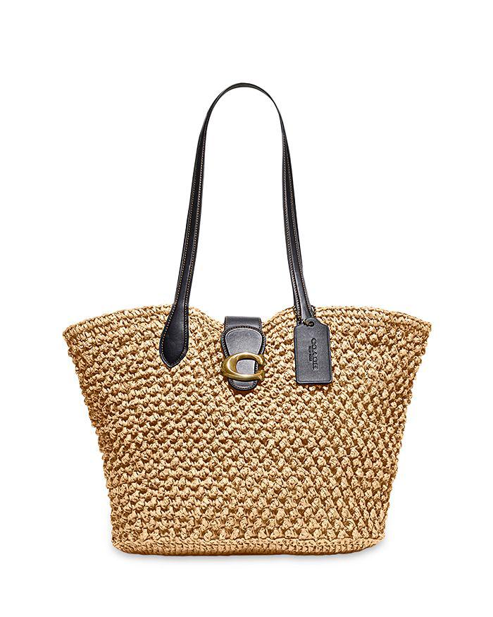 product COACH | Large Popcorn Weave Tote img
