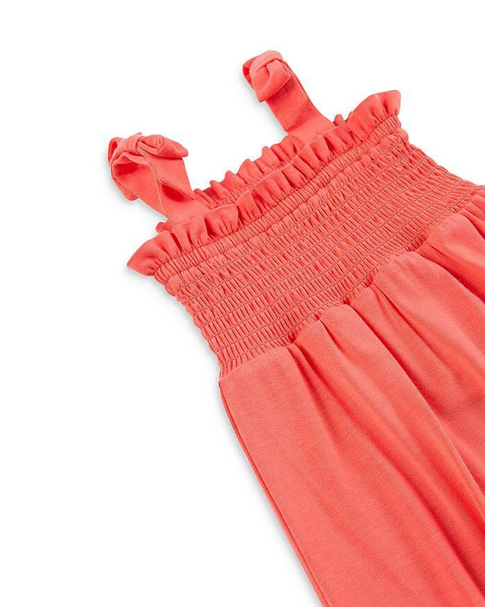 商品Habitual|Girls' Smocked Wide Leg Jumpsuit - Baby,价格¥199,第3张图片详细描述