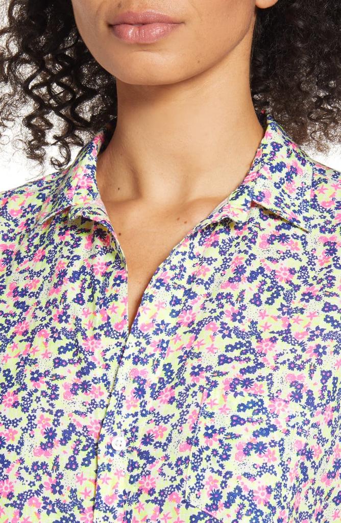 Eileen Floral Print Button-Up Shirt商品第4张图片规格展示