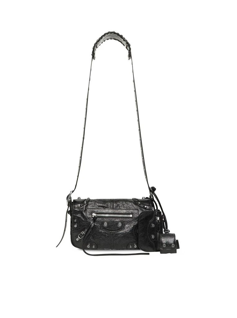 商品Balenciaga|LE CAGOLE MEN XS BAG WITH MEN`S FLAP IN BLACK,价格¥15177,第1张图片