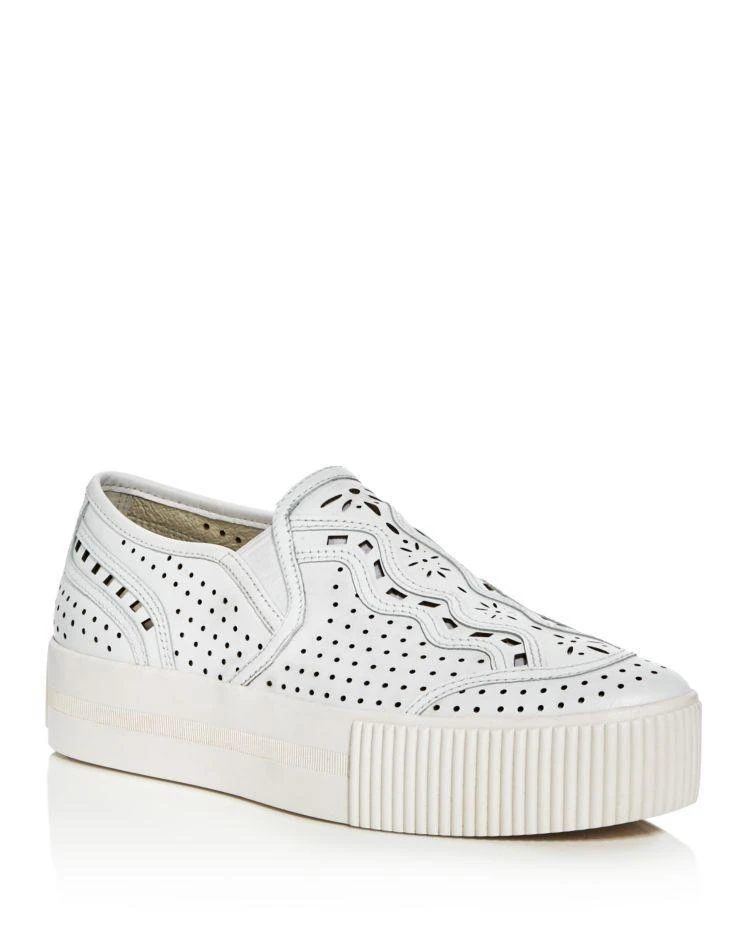 商品Ash|Women's Kingston Perforated Slip-On Platform Sneakers,价格¥1256,第1张图片