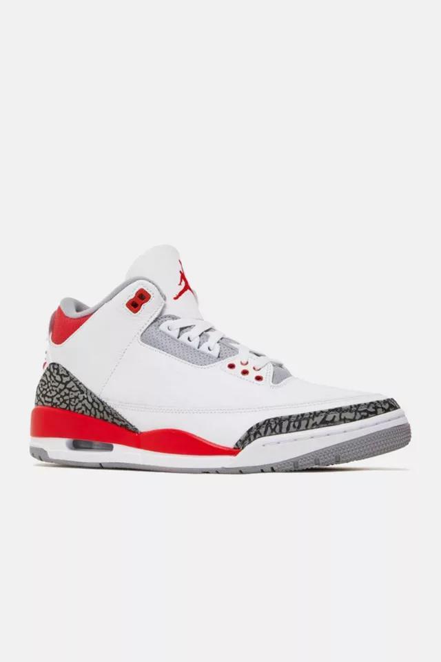 商品Jordan|Nike Air Jordan 3 Retro 'Fire Red' 2022 Sneakers - DN3707-160,价格¥2480,第4张图片详细描述