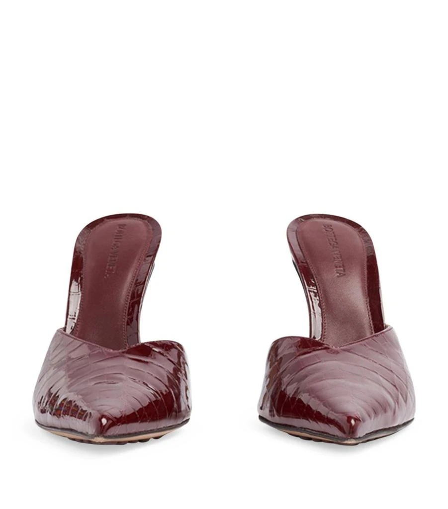 商品Bottega Veneta|Leather Punta Mules 100,价格¥4071,第2张图片详细描述