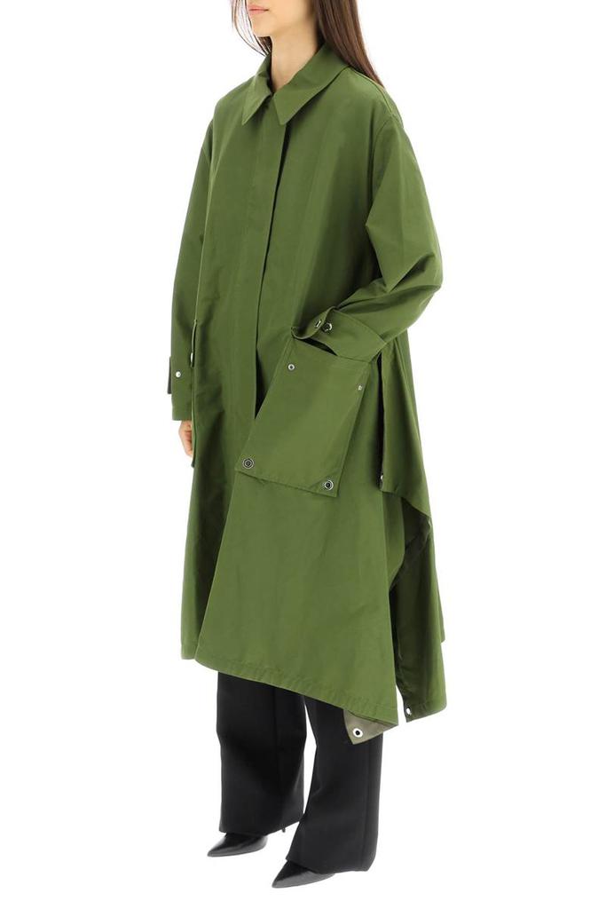 Burberry 'wingmore' oversized car coat商品第4张图片规格展示