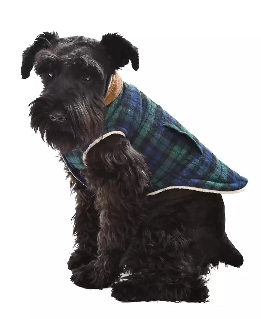 商品Macy's|Scottish Plaid Dog Jacket,价格¥297,第1张图片