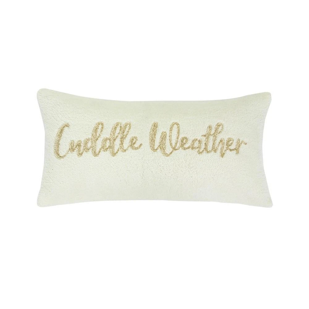 商品Levtex|Madera Crewel Decorative Pillow, 18" x 18",价格¥695,第1张图片