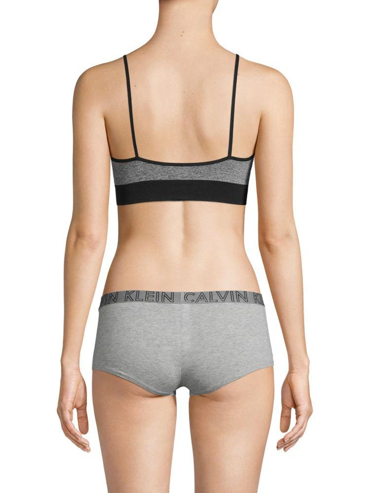 商品Calvin Klein|Horizong Seamless Logo Bralette,价格¥113,第2张图片详细描述