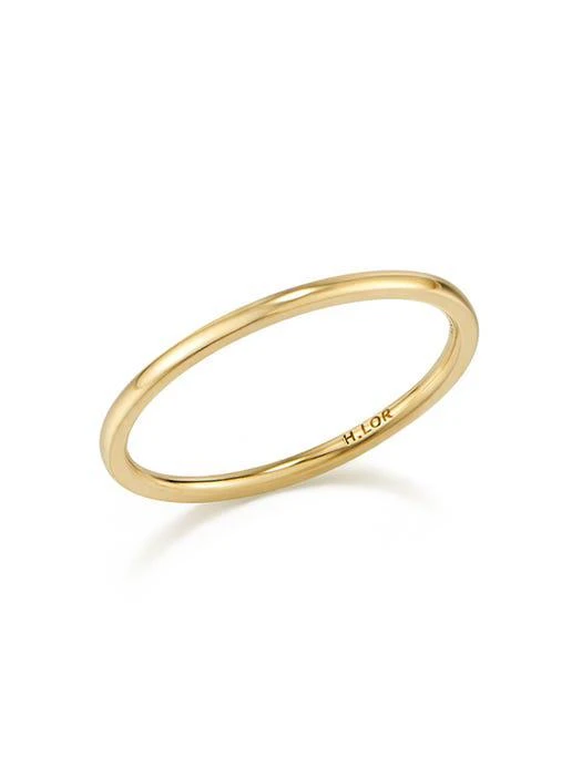 商品hyeres-lor|Perecto 14K Ring 1.0mm,价格¥1441,第1张图片