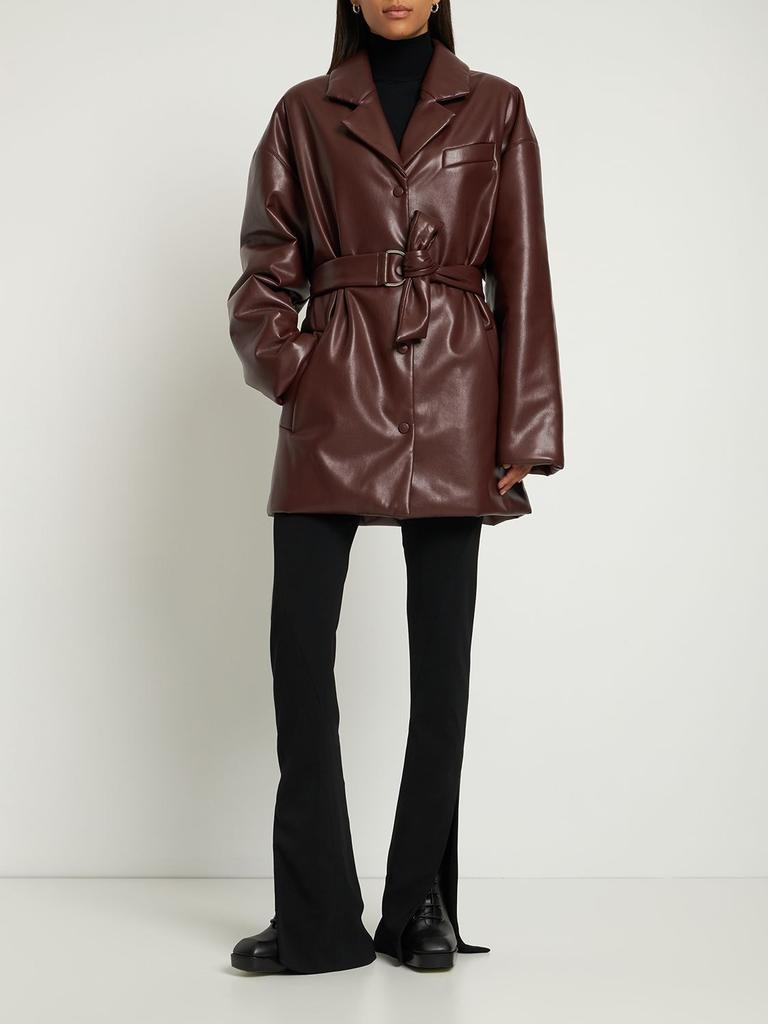 商品Nanushka|Liban Faux Leather Jacket,价格¥5395,第1张图片