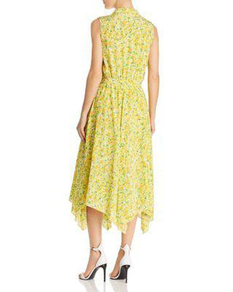 商品Boutique Moschino|Lemon-Print Silk Wrap Dress,价格¥1240,第2张图片详细描述