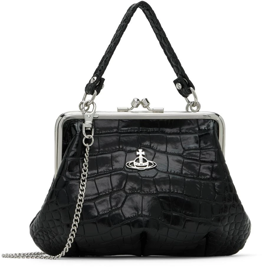 商品Vivienne Westwood|Black Granny Frame Bag,价格¥2370,第1张图片